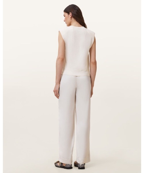 ALLSAINTS(オールセインツ)の「ALBA SATIN TROUSER | ALBA サテン トラウザー(その他パンツ・レディース・ホワイト系その他・S/M/XS)」の7枚目の写真