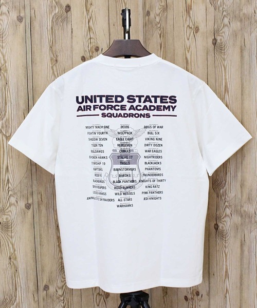 USAFA SQUADRONS EMBROIDERY T-SHIRT（Tシャツ/カットソー
