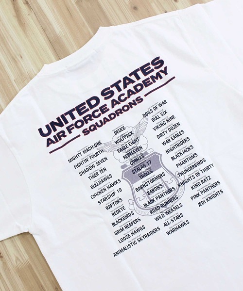 USAFA SQUADRONS EMBROIDERY T-SHIRT（Tシャツ/カットソー