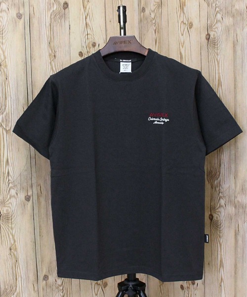国内発送【AVIREX】USAFA SQUADRONS EMBROIDERY T-SHIRT AVIREX アビレックス / 空軍士官学校飛行部隊 刺繍半袖Tシャツ
