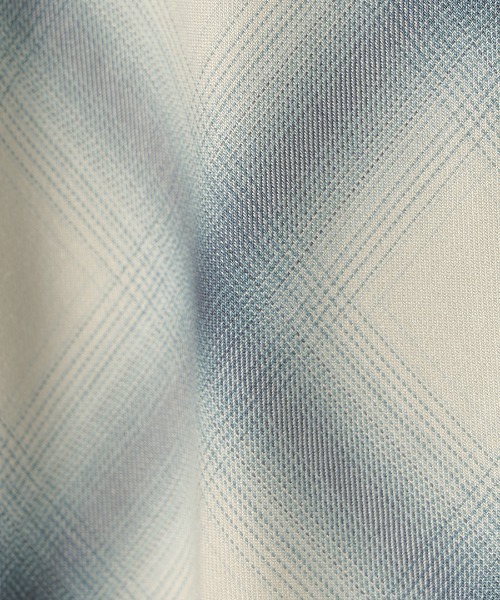 CREDONA(クレドナ)の「ROME CHECK CAMI DRESS/ローマチェックキャミドレス(ワンピース・レディース・ブルー/ブラック・0/1)」の9枚目の写真