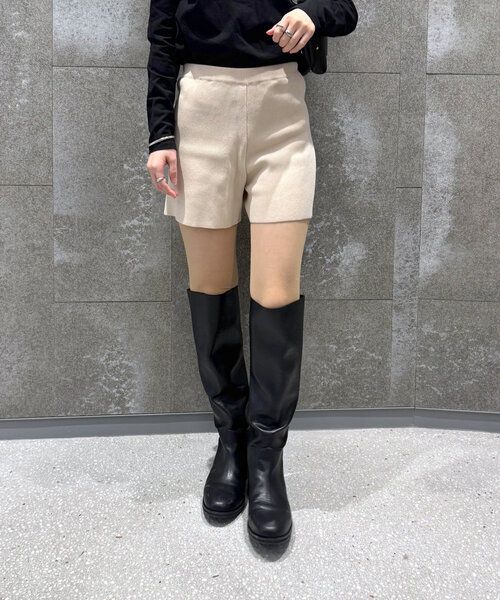 セール】[mline]ニットショートパンツ（その他パンツ）｜mystic