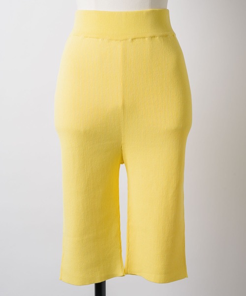 room153(ルームイチゴサン)の「スリムハーフレギンス【room153】(その他パンツ・レディース・ブラック/ブラウン/グレー/イエロー・FREE)」の21枚目の写真