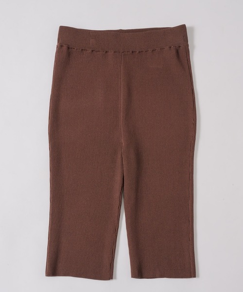 room153(ルームイチゴサン)の「スリムハーフレギンス【room153】(その他パンツ・レディース・ブラック/ブラウン/グレー/イエロー・FREE)」の14枚目の写真