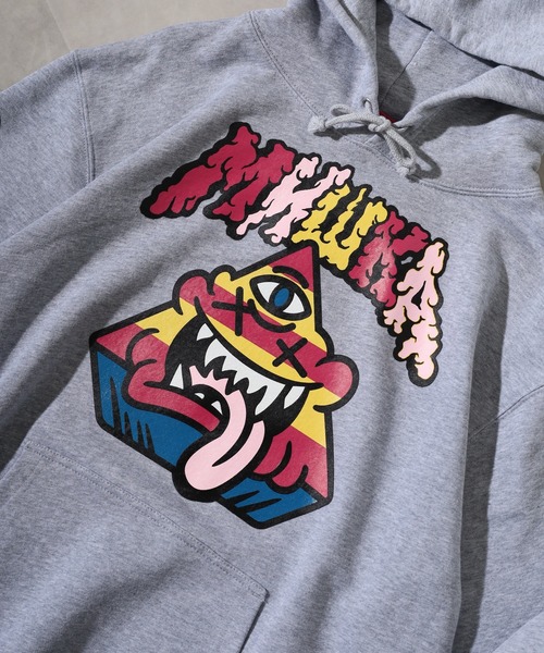 MISHKA(ミシカ)の「MISHKA HOOD SWEAT ミシカ スウェット プリントパーカー フーディー(パーカー・メンズ・グレー/グリーン/ブラック・M/L/XL)」の9枚目の写真