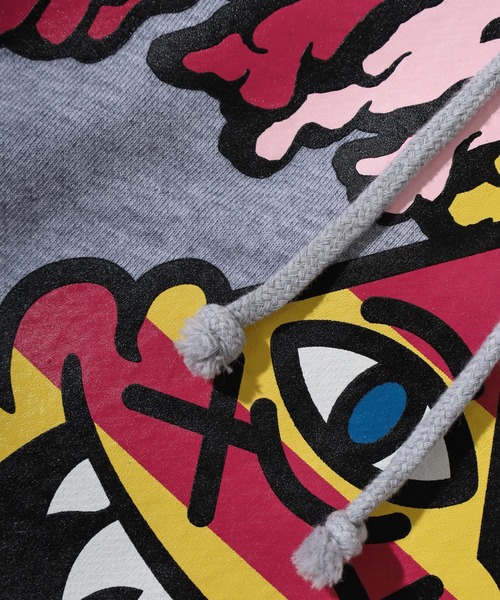 MISHKA(ミシカ)の「MISHKA HOOD SWEAT ミシカ スウェット プリントパーカー フーディー(パーカー・メンズ・グレー/グリーン/ブラック・M/L/XL)」の8枚目の写真