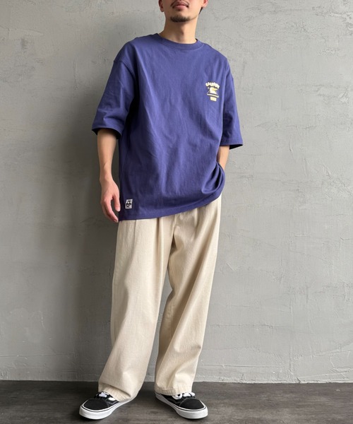 CHUMS（チャムス）の「【WEB限定】[CHUMS/チャムス] I'M A BOOBY BIRD バックプリント ショートスリーブTシャツ（Tシャツ/カットソー・レディース・グレイッシュベージュ/ホワイト/ネイビー/パープル・M/L/XL）」の16枚目の写真