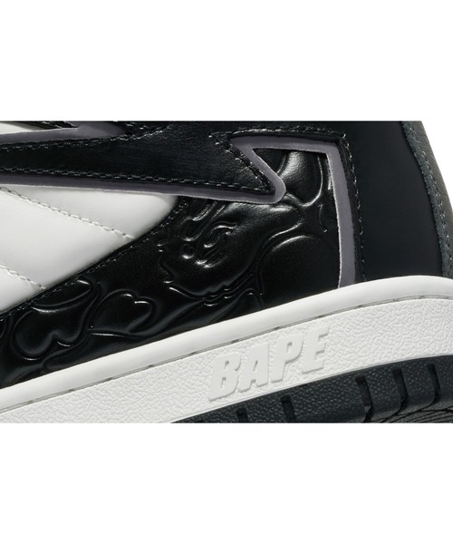 A BATHING APE(アベイシングエイプ)の「BAPE STA 88 MID #1(スニーカー・メンズ・レッド/ブラック・100/130/120/90/110/70/80/8.5/9.5)」の9枚目の写真