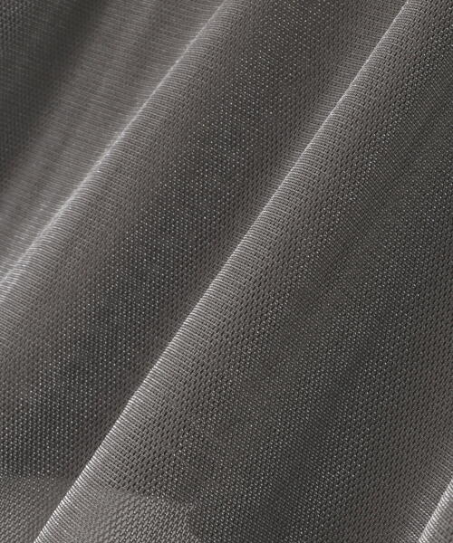 【DankeSchon】MESH VELOR CARDIGAN 2色展開 ブラック グレー DANKE SCHON カーディガン DankeSchon/ダンケシェーン/MESH
