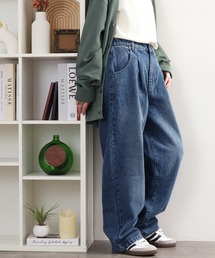 コットン100% ワイドデニムパンツ 綿 コットン 100%」に該当するデニムパンツファッション通販 - ZOZOTOWN