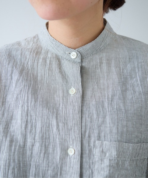 yuni(ユニ )の「バックスリットブラウス(シャツ/ブラウス・レディース・ブラック/グリーン/ネイビー/ブラウン/その他・FREE)」の12枚目の写真