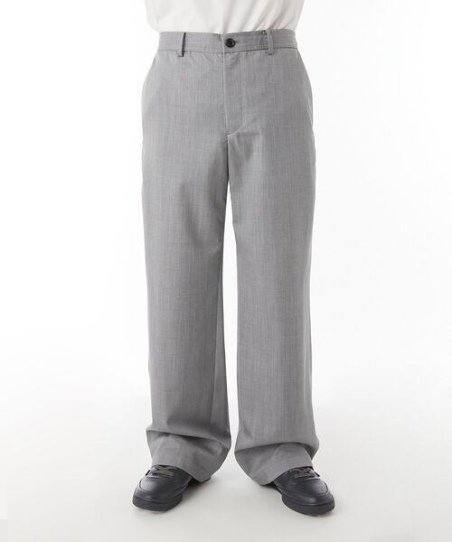 Nハリウッド N.Hollywood ワイドスラックス グレー 36 セール】PANTS(スラックス)|N.HOOLYWOOD COMPILE(N
