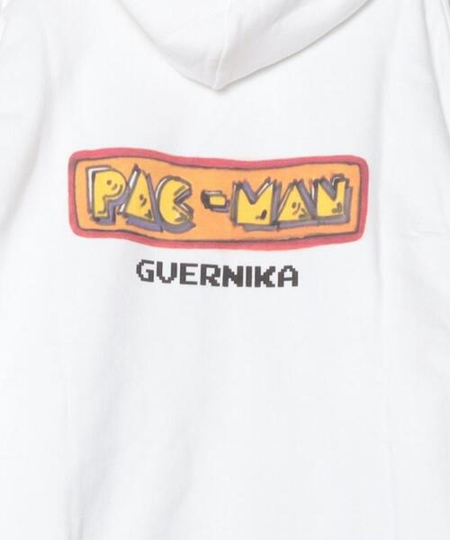 ROYAL FLASH(ロイヤルフラッシュ)の「【GUERNIKA×パックマン】PAC-MAN PAINT HOODIE / GHOST(パーカー・メンズ・ホワイト・XL/2XL)」の3枚目の写真