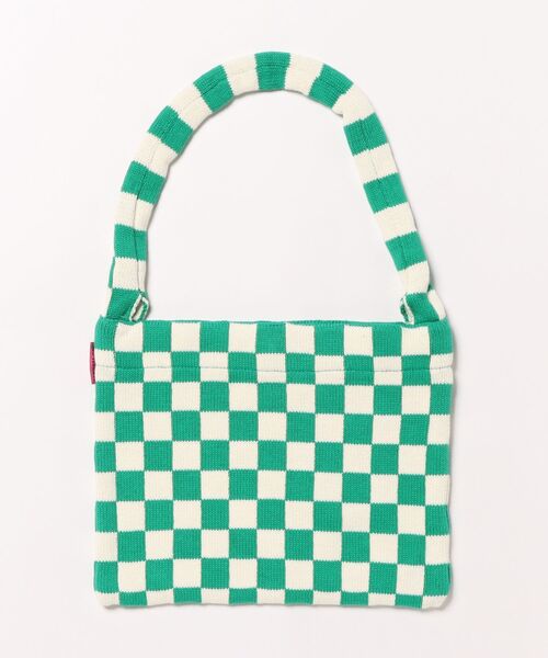 September(セプテンバー)の「★SEPTEMBER(セプテンバー)★knit bag(ショルダーバッグ・レディース・グリーン系その他/レッド系/ブラック系・FREE)」の1枚目の写真