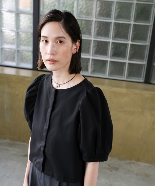 select MOCA（セレクトモカ）の「淡水パールメタルコーティングコードチョーカー（ネックレス・レディース・シルバー・FREE）」の6枚目の写真