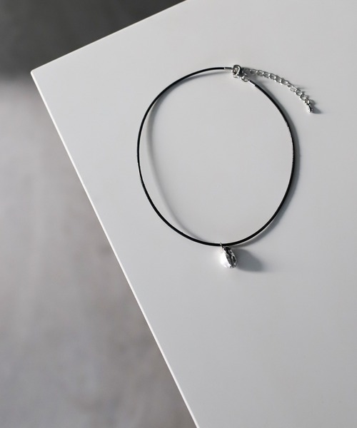 select MOCA（セレクトモカ）の「淡水パールメタルコーティングコードチョーカー（ネックレス・レディース・シルバー・FREE）」の10枚目の写真