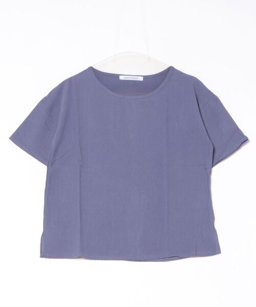 BLANC FICELLE(ブランフィセル)の「綿混 オーバーサイズ Tシャツ(Tシャツ/カットソー・レディース・ブラウン/キャメル/ピンク/ネイビー・L/XL/M)」の10枚目の写真