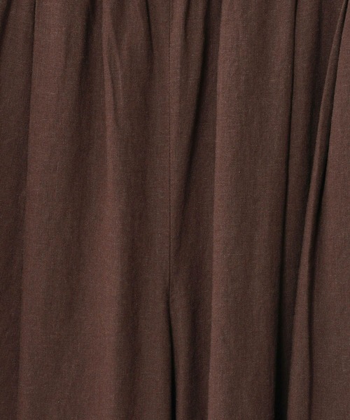 BARNYARDSTORM(バンヤードストーム)の「BARNYARDSTORM / イージーリネンワイドパンツ / ハンドウォッシャブル【WEB限定カラー・サイズ】(その他パンツ・レディース・ブラウン/ブラック/ライトブルー/カーキ/イエロー/ベージュ/モカ/ブルー/ブラウン系その他3・S/L/M)」の17枚目の写真