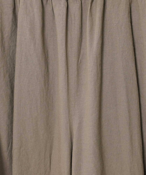 BARNYARDSTORM(バンヤードストーム)の「BARNYARDSTORM / イージーリネンワイドパンツ / ハンドウォッシャブル【WEB限定カラー・サイズ】(その他パンツ・レディース・ブラウン/ブラック/ライトブルー/カーキ/イエロー/ベージュ/モカ/ブルー/ブラウン系その他3・S/L/M)」の18枚目の写真