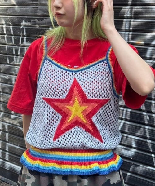 セール】STAR KNIT キャミソール（キャミソール）｜Candy