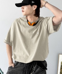 Classical Origin（クラシカルオリジン）の「【Classical Origin】袖ポケット付きピグメント加工刺繍入りTシャツ／Sleeve Pocket Pigment-Dyed Embroidery T-Shirt（Tシャツ/カットソー）」