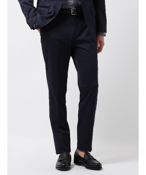 MR.OLIVE テーパードパンツ / スラックス グリーン レトロポリエステル MR.OLIVE / RETORO POLYESTER TWILL / EASY ONE PLEATS STA