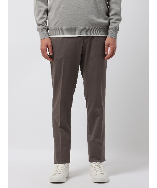 SUIT SQUARE（スーツスクエア）の「スマみえテーパードパンツ ウォッシャブル ストレッチ Breeze Cool 織柄（スーツパンツ・メンズ・ベージュ系/ブラック系/ネイビー系・S(76cm)/SS(73cm)/M(79cm)/L(82cm)/LL(85cm)/3L(88cm)/4L(91cm)/5L(94cm)）」の16枚目の写真