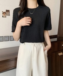 さらさら半袖プルオーバー