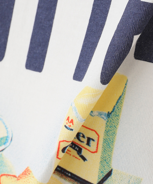 Tシャツ・カットソー [GREEN BUTTER] Butter Toast Tee : 2color セール】GREEN BUTTER/グリーンバター Toast Tee（Tシャツ