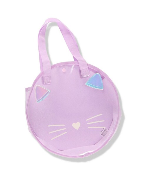 BRANSHES（ブランシェス）の「【キッズ】サークル型/プールバッグ（スイムグッズ・キッズ・サックスブルー/ラベンダー・FREE）」の4枚目の写真