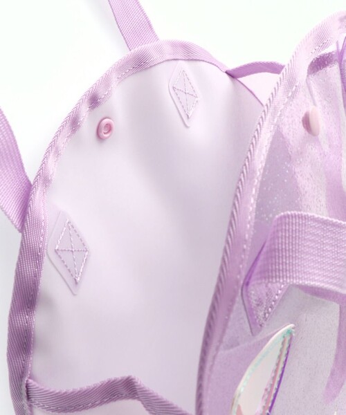 BRANSHES（ブランシェス）の「【キッズ】サークル型/プールバッグ（スイムグッズ・キッズ・サックスブルー/ラベンダー・FREE）」の7枚目の写真