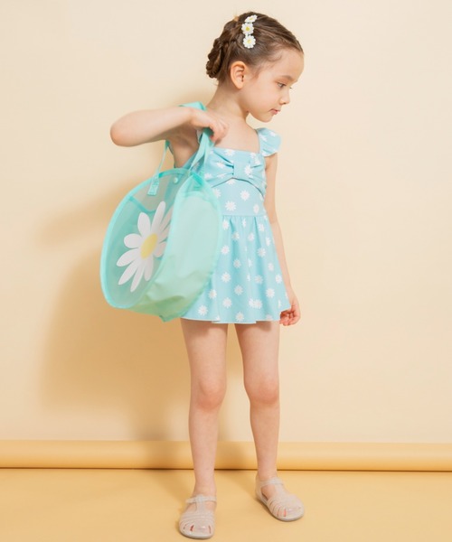 BRANSHES（ブランシェス）の「【キッズ】サークル型/プールバッグ（スイムグッズ・キッズ・サックスブルー/ラベンダー・FREE）」の11枚目の写真