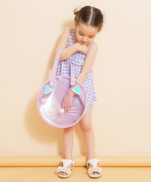 BRANSHES（ブランシェス）の「【キッズ】サークル型/プールバッグ（スイムグッズ・キッズ・サックスブルー/ラベンダー・FREE）」の13枚目の写真