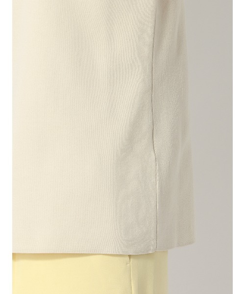 SUIT SQUARE（スーツスクエア）の「Vネックニットジレ ハンドウォッシュ 無地（ベスト・レディース・ブラック系/アイボリー系・38(9号)）」の5枚目の写真