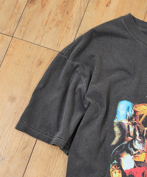 Insonnia PROJECTS(インソニアプロジェクト)の「Insonnia Projects インソニアプロジェクツ / MELLON COLLIE AND THE INFINITE SADNESS TEE スマッシング・パンプキンズ グラフィックプリントビッグシルエットTシャツ バンドT スマパン / IP-TSP-001(Tシャツ/カットソー・メンズ・ブラック・0/1/2/3)」の5枚目の写真