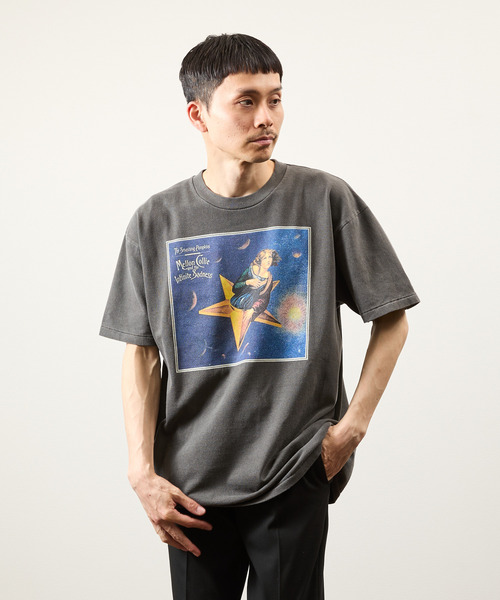 Insonnia PROJECTS(インソニアプロジェクト)の「Insonnia Projects インソニアプロジェクツ / MELLON COLLIE AND THE INFINITE SADNESS TEE スマッシング・パンプキンズ グラフィックプリントビッグシルエットTシャツ バンドT スマパン / IP-TSP-001(Tシャツ/カットソー・メンズ・ブラック・0/1/2/3)」の16枚目の写真