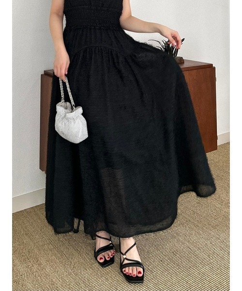 LILY BROWN（リリーブラウン）の「フリンジジャガード
