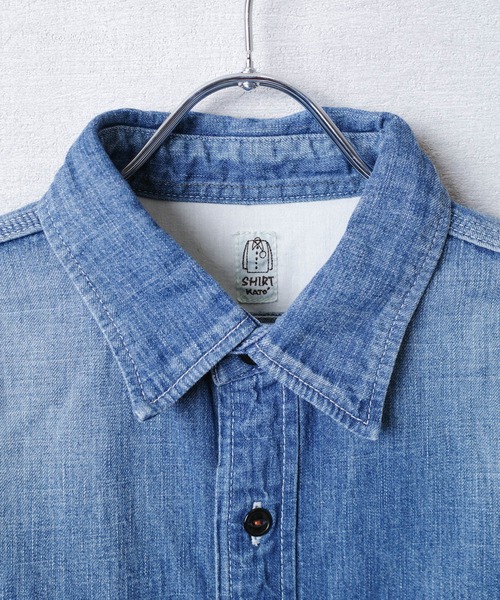 KATO`（カトー）の「【KATO'/カトー】3rd WORK SHIRTS ワークシャツ KS007VW（シャツ/ブラウス・メンズ・ブルー系その他・SMALL/MEDIUM）」の3枚目の写真