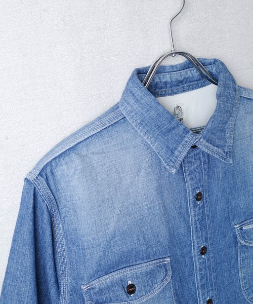 KATO`（カトー）の「【KATO'/カトー】3rd WORK SHIRTS ワークシャツ KS007VW（シャツ/ブラウス・メンズ・ブルー系その他・SMALL/MEDIUM）」の6枚目の写真