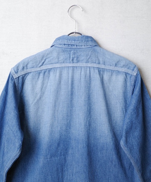 KATO`（カトー）の「【KATO'/カトー】3rd WORK SHIRTS ワークシャツ KS007VW（シャツ/ブラウス・メンズ・ブルー系その他・SMALL/MEDIUM）」の8枚目の写真