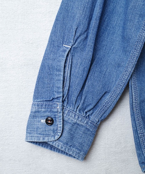 KATO`（カトー）の「【KATO'/カトー】3rd WORK SHIRTS ワークシャツ KS007VW（シャツ/ブラウス・メンズ・ブルー系その他・SMALL/MEDIUM）」の10枚目の写真