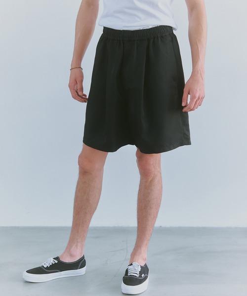 NewAnce（ニュアンス）の「【NewAnce】Twill Tuck Shorts（その他パンツ・メンズ・ブラック/ネイビー/ブラウン/グリーン・M/L）」の10枚目の写真