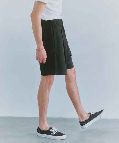 NewAnce（ニュアンス）の「【NewAnce】Twill Tuck Shorts（その他パンツ・メンズ・ブラック/ネイビー/ブラウン/グリーン・M/L）」の9枚目の写真