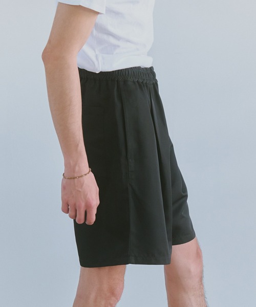 NewAnce（ニュアンス）の「【NewAnce】Twill Tuck Shorts（その他パンツ・メンズ・ブラック/ネイビー/ブラウン/グリーン・M/L）」の12枚目の写真