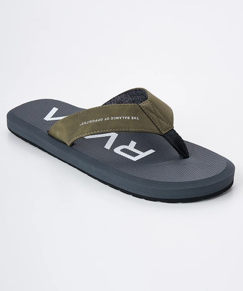 RVCA(ルーカ)の「RVCA メンズ ONSHORE BEACH SANDAL ファッションサンダル 【2025年夏モデル】/ルーカロゴビーサン(ビーチサンダル)(サンダル・メンズ・ブラック/カーキ/オリーブ・8/9/10)」の16枚目の写真