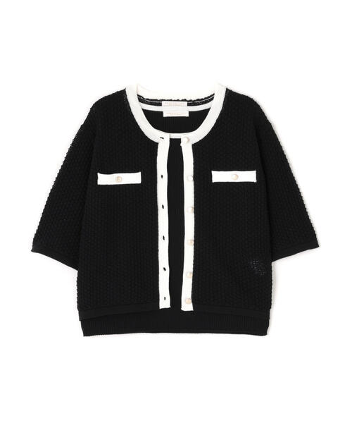 PROPORTION BODY DRESSING（プロポーションボディドレッシング）の「変わり編みニットアンサンブル / 1215170600（ニット/セーター・レディース・ホワイト/ブルー/ブラック・SMALL/MEDIUM）」の4枚目の写真