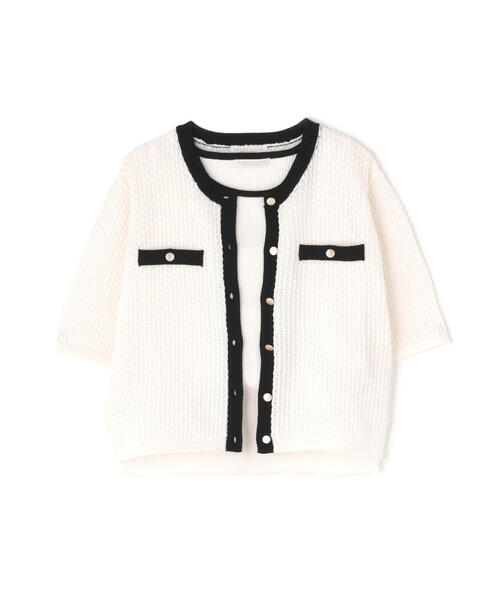 PROPORTION BODY DRESSING（プロポーションボディドレッシング）の「変わり編みニットアンサンブル / 1215170600（ニット/セーター・レディース・ホワイト/ブルー/ブラック・SMALL/MEDIUM）」の13枚目の写真