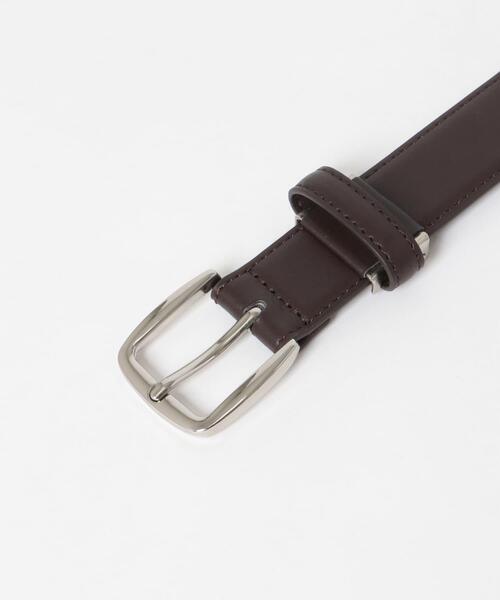 SENSE OF PLACE by URBAN RESEARCH(センスオブプレイスバイアーバンリサーチ)の「FLプレーンベルト30mm(ベルト・メンズ・ブラック/ライトカーキ/ブラウン・ONE)」の7枚目の写真