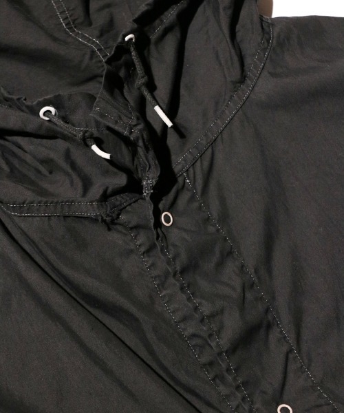 MILITARY（ミリタリー）の「U.S MILITARY / ユーエスミリタリー US ARMY COTTON SNOW PARKA BLACK DYE スノーパーカー コットン ブラックダイ（モッズコート・メンズ・ブラック・SMALL）」の8枚目の写真