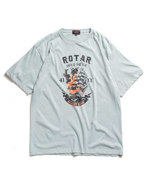 ROTAR（ローター）の「GHOST SHIP Tee（Tシャツ/カットソー・メンズ・ブラック/ホワイト/セージグリーン・LARGE/X-LARGE/SMALL/MEDIUM）」の3枚目の写真